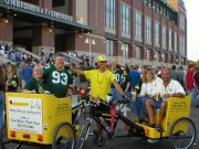 pedicabs at parade
