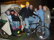 all weather canopy snow and rain pedicabs