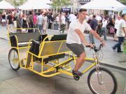 boardwalk pedicabs double seater